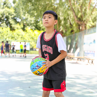 奥特曼篮球宝宝小皮球幼儿园专用球类玩具3-4-5号六一儿童节礼物 3号篮球送打气筒+网袋