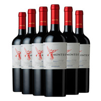 MONTES 蒙特斯 红天使珍藏 科尔查瓜谷梅洛干型红葡萄酒 6瓶*750ml套装