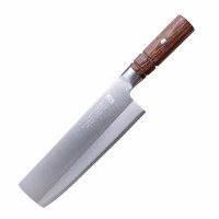 tuoknife 拓 黑将系列 DQ01B-1 菜刀(大马士革钢材、19cm)