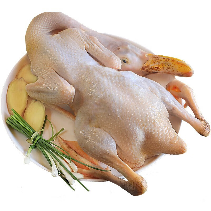 筱诺现杀新鲜土鸭农家散养 老鸭 新鲜 冷冻草鸭肉 整只 烤鸭 炖汤 整