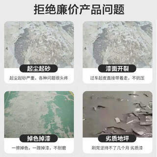 三青双组分环氧地坪漆水性耐磨树脂水泥地面漆地板漆室内家用地平油漆 环氧封闭底漆（固化沙尘） 1L