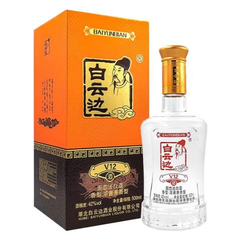 白云边白酒_白云边V12陈酿浓酱兼香型白酒42度500ml多少钱-什么值得买