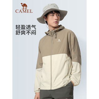 CAMEL 骆驼 情侣款连帽皮肤衣 A13BA68511