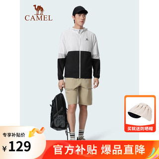 CAMEL 骆驼 情侣款连帽皮肤衣 A13BA68511