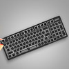 AKOS 阿考斯 BC98 96键 2.4G蓝牙 多模无线客制化机械键盘 无键帽轴体 黑色 RGB