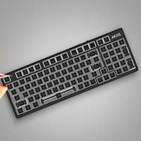 AKOS 阿考斯 BC98 96键 2.4G蓝牙 双模无线客制化机械键盘 无键帽轴体 黑色 无光