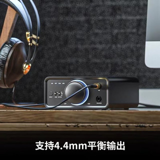 FiiO 飞傲 K7台式解码耳放 DSD解码一体机耳机功率放大器 HiFi解码器 红色
