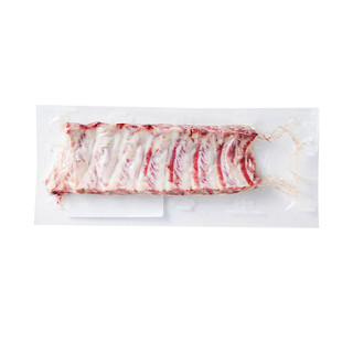eLPOZO 冷冻伊比利亚黑猪脊排400g 黑猪肉肋排猪排骨生鲜扇子骨烤肉食材