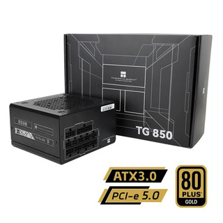 额定850W TR-TG850 ATX3.0电源 金牌全模 PCIE5.0
