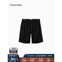 Calvin Klein CK UNDERWEAR 2020春夏款男装 天丝系列时尚短裤睡裤NM1821 001-黑色 M