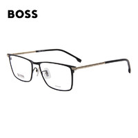 HUGO BOSS 近视眼镜架男女款轻质钛架可配度数光学眼镜框1226F I46 56MM