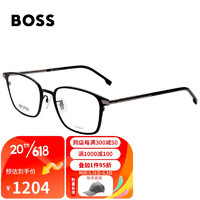 HUGO BOSS 光学眼镜框商务镜框修饰脸型近视眼镜框1071/F 003 53MM