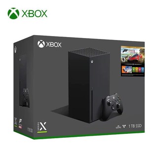 百亿补贴：Microsoft 微软 海外版 Xbox Series X 游戏机+《极限竞速：地平线5》游戏高级版