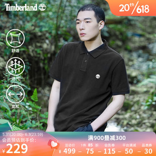 Timberland 男子POLO衫 A24H2-001 黑色 S