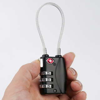 海斯迪克gny-55 TSA密码锁旅行行李箱健身房背包锁 TSA719