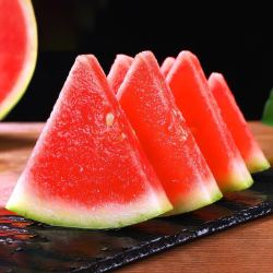 mrseafood京鲜生无籽麒麟西瓜单果5斤起1粒装