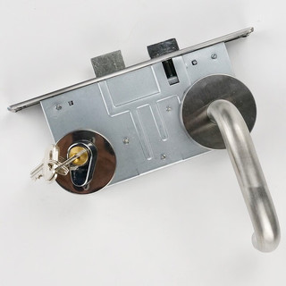 海斯迪克gny-62 防火锁 不锈钢安全通道锁 防火门过道锁 优质铜芯消防门锁