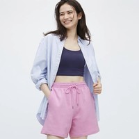 UNIQLO 优衣库 女士休闲运动短裤 456030