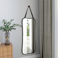 安尔雅穿衣镜子挂墙家用卧室客厅试衣镜挂式贴墙壁挂化妆镜