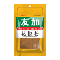 友加 花椒粉50g麻椒粉四川汉源特产红花椒面炒菜料烧烤调料火锅料