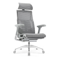 保友办公家具 Pofit 2代 智能人体工学椅 银白色