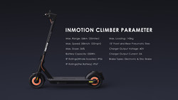 INMOTION 乐行天下 Climber电动滑板车双驱防水越野锂电车