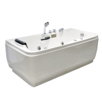 HUIDA 惠达 浴缸1.5米1.7米冲浪按摩亚克力洗澡家用HD201