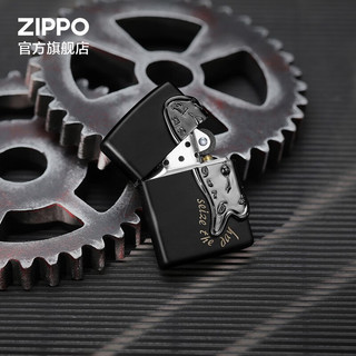 ZIPPO之宝煤油防风打火机 创意徽章系列 官方原装 礼品礼物 单向时钟 套装