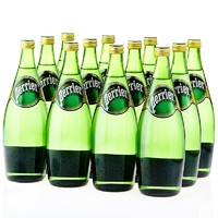 perrier 巴黎水 24瓶330ml充气天然矿泉水 原味