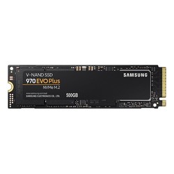 SAMSUNG 三星 970 EVO Plus NVMe M.2 固态硬盘 500GB（PCI E3.0）