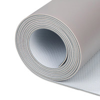 纳仕德 DMQ925 PVC塑胶地板革学校防滑阻燃地胶垫 灰色2米宽2mm厚/平