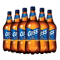 CASS 凯狮 啤酒 韩国原装进口 4.5度 清爽啤酒原味 泡沫细腻 家庭装瓶装 1.6L*6瓶