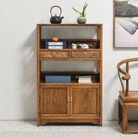 艺铭天下红木家具非洲鸡翅木（学名：非洲崖豆木）餐边柜实木新中式茶水柜收纳储物柜 长80*宽32*高126cm