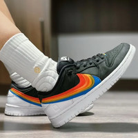 Nike SB Dunk Low Polaroid 耐克联名 黑彩虹休闲板鞋DH7722-001