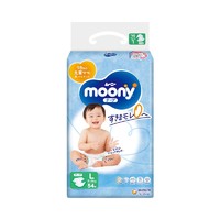 moony 畅透系列 婴儿纸尿裤 L54片