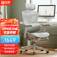 西昊（SIHOO）Doro C100人体工学椅 电脑椅 电竞椅办公椅子 多米诺腰靠坐躺两用