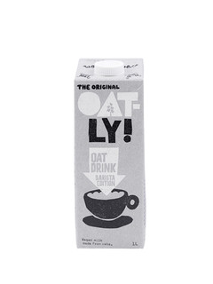 OATLY咖啡大师燕麦奶1Loatly奶咖啡大师燕麦饮植物奶拿铁谷物饮料 深蓝色装-醇香燕麦露250ml