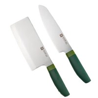 ZWILLING 双立人 不锈钢刀具2件套 中片刀+多用刀 青柠