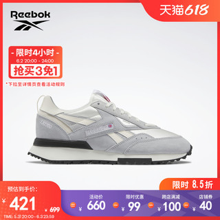 Reebok锐步官方2023夏季新款情侣LX2200经典复古运动跑步鞋HP7586 36 GW3805