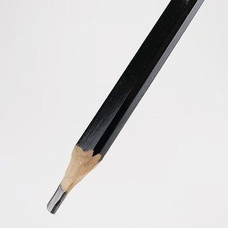 海斯迪克木工铅笔木匠笔特种工程铅笔扁头工地用铅笔宽扁铅笔 黑漆(20支)