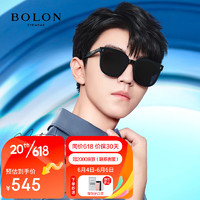 BOLON 暴龙 眼镜王俊凯同款2023年防晒太阳镜女开车偏光墨镜男 BL3117C10