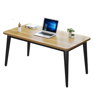 马塞洛（MASAILUO）卧室电脑桌台式家用书桌现代简约学习写字桌简易子办公书桌定制 白架+白板 120*60高74CM