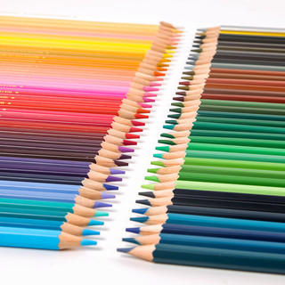 PLUS会员：M&G 晨光 AWP343B7 水溶性彩铅铁盒 内含笔刷 72色