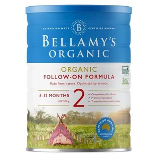 Bellamy's 贝拉米有机婴儿配方奶粉2段 900g