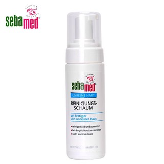 sebamed 施巴 洗面奶氨基酸控油泡沫洁面150ml补水保湿 德国原装进口