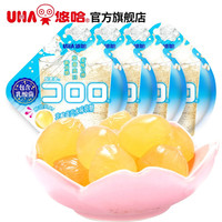 UHA 悠哈 酷露露果汁软糖52g*4包水果味汽水味果汁糖QQ糖果休闲零食 乳酸菌味