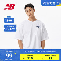 new balance 男子短袖T恤 AMT22353