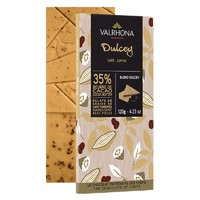 Valrhona 法芙娜 法国原装进口咖啡度思35%金黄巧克力排块120g(效期至23/6/30) 咖啡度思35%排块120g