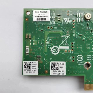 Dell/戴尔 X550-T2 4V7G2 FKHKC HWWN0 10G RJ45双口电口万兆网卡