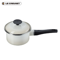 LE CREUSET 酷彩 珐琅钢奶锅(14cm、1.45L、珐琅钢、蛋白色)